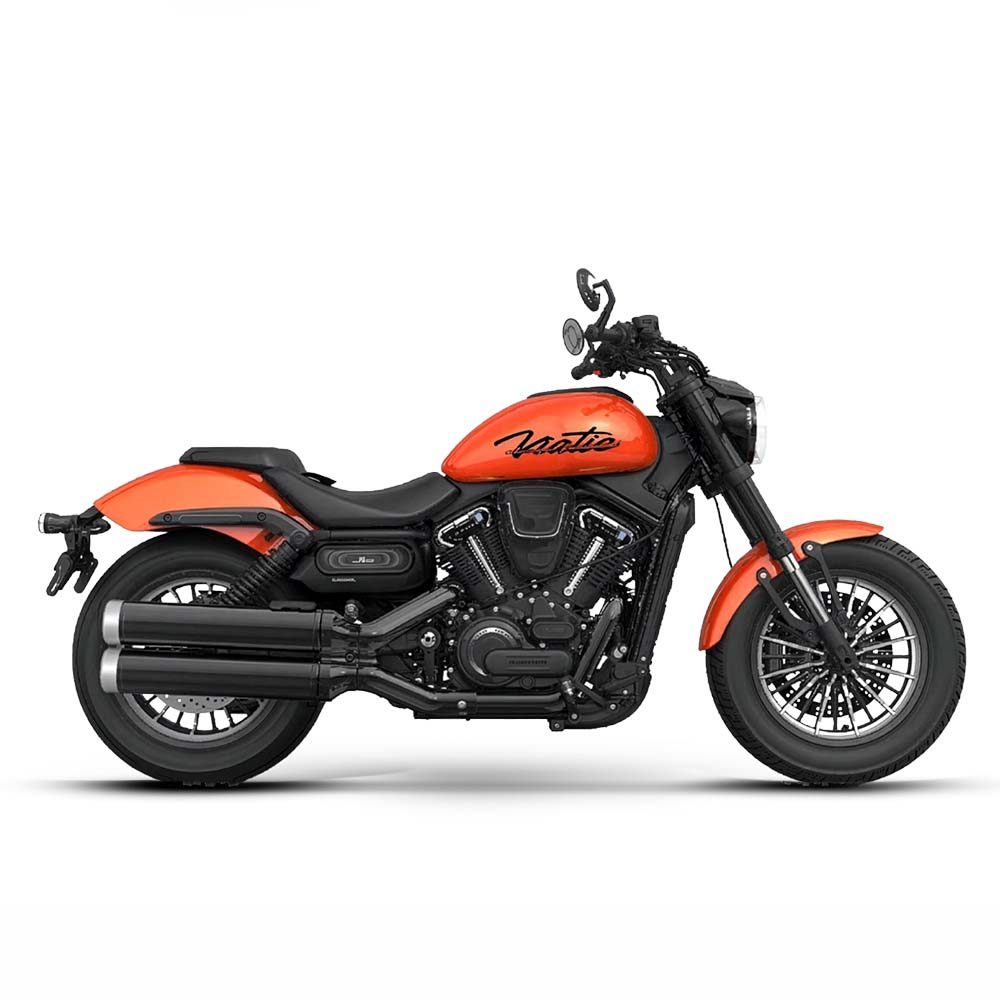 Мотоцикл QJ SRV 600 V2 (оранжевый) 2026г.