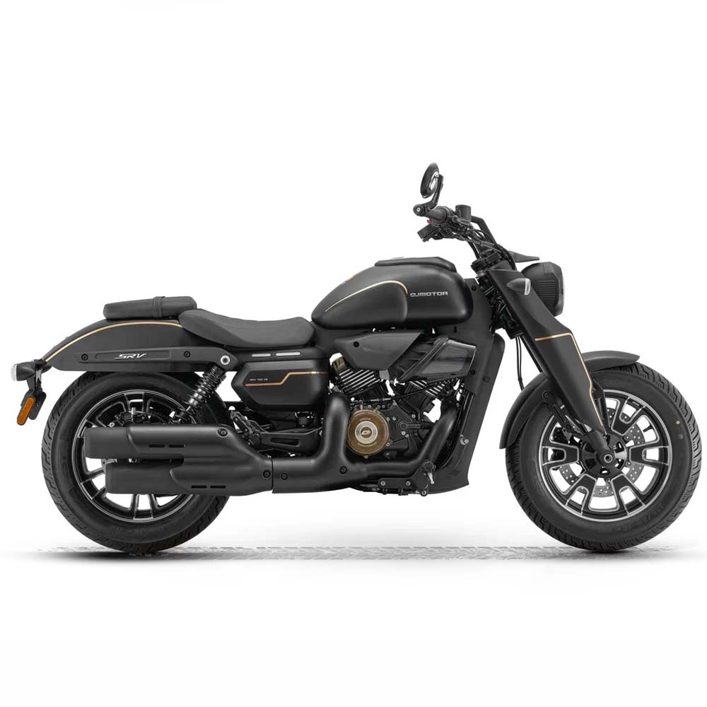 Мотоцикл QJ SRV 400 VS (черный матовый) 2026г.
