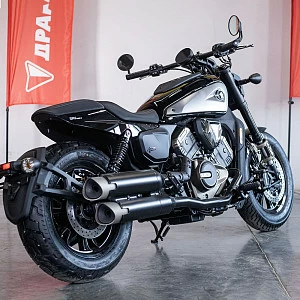 Мотоцикл QJ SRV 600 V4 (черный) 2026г.