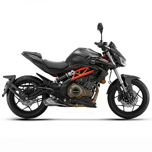 Мотоцикл QJ SRK 400 (черный/золотой) 2026г.